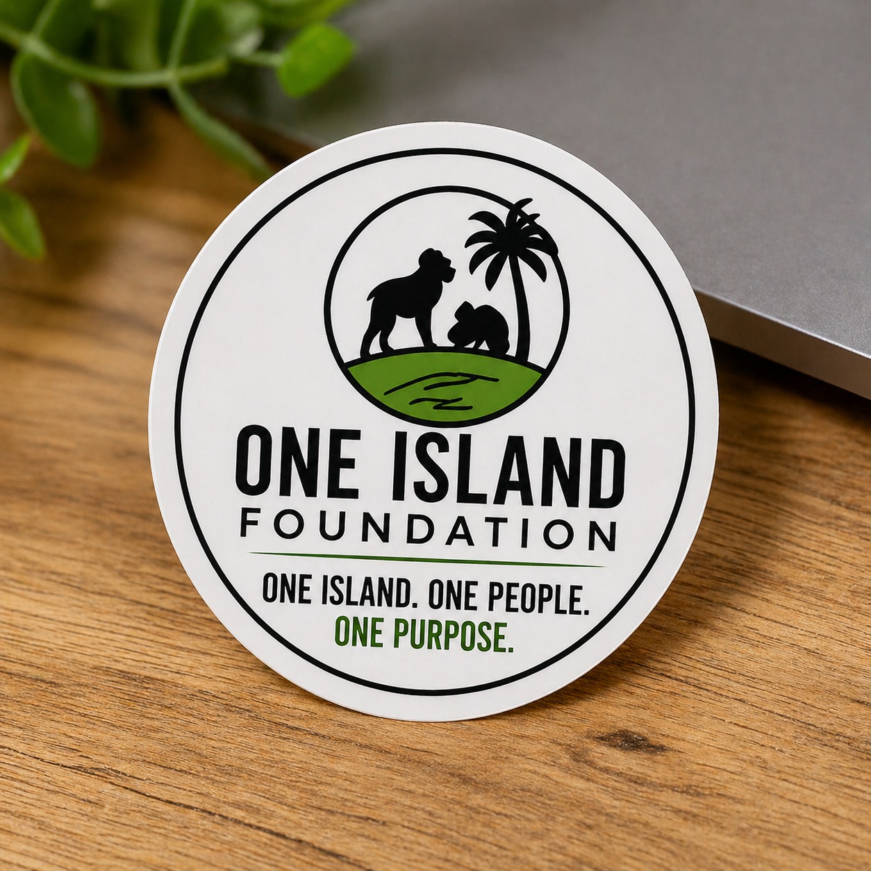 One Island Foundation Sticker / Decal Pack