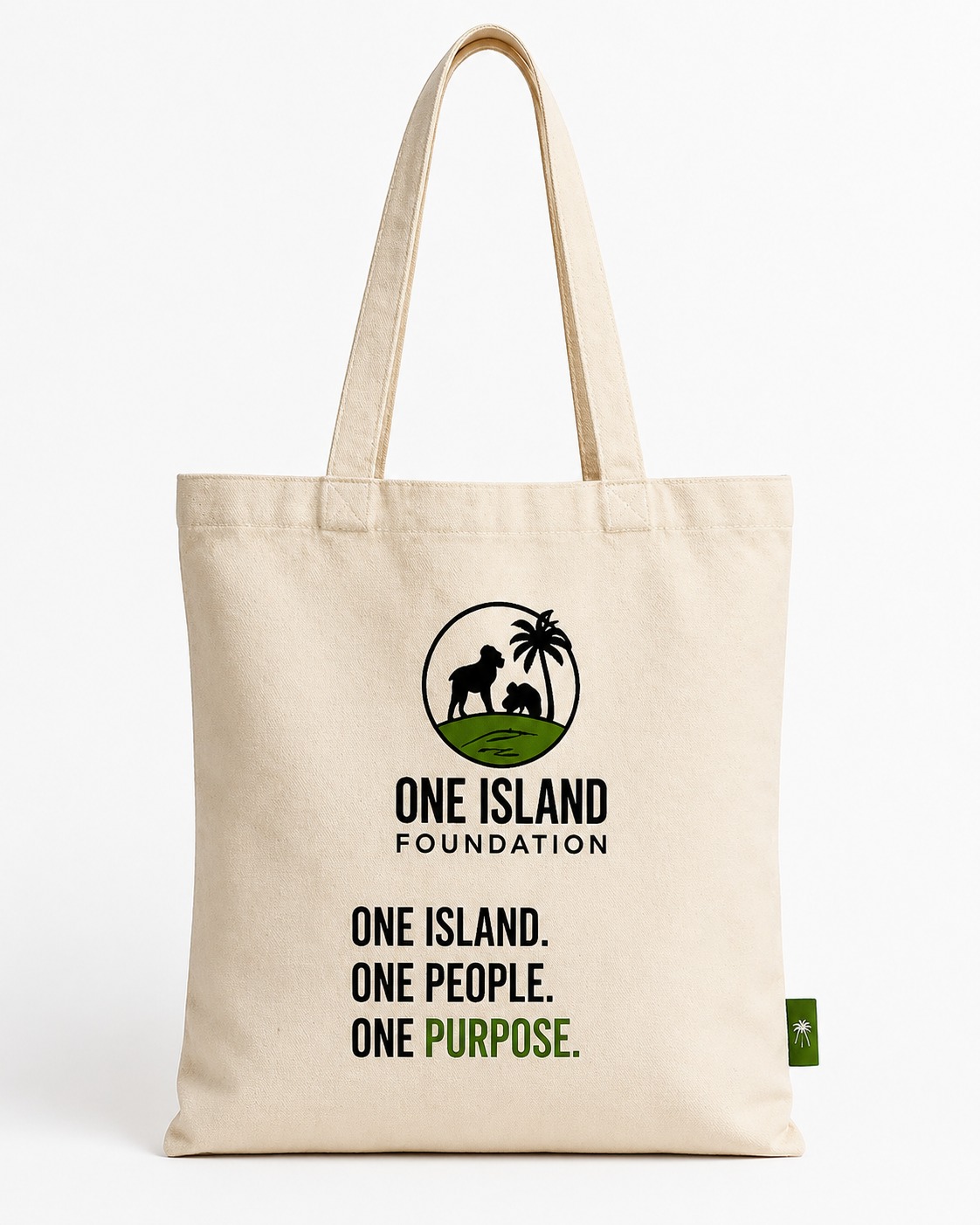One Island Purpose Tote Bag