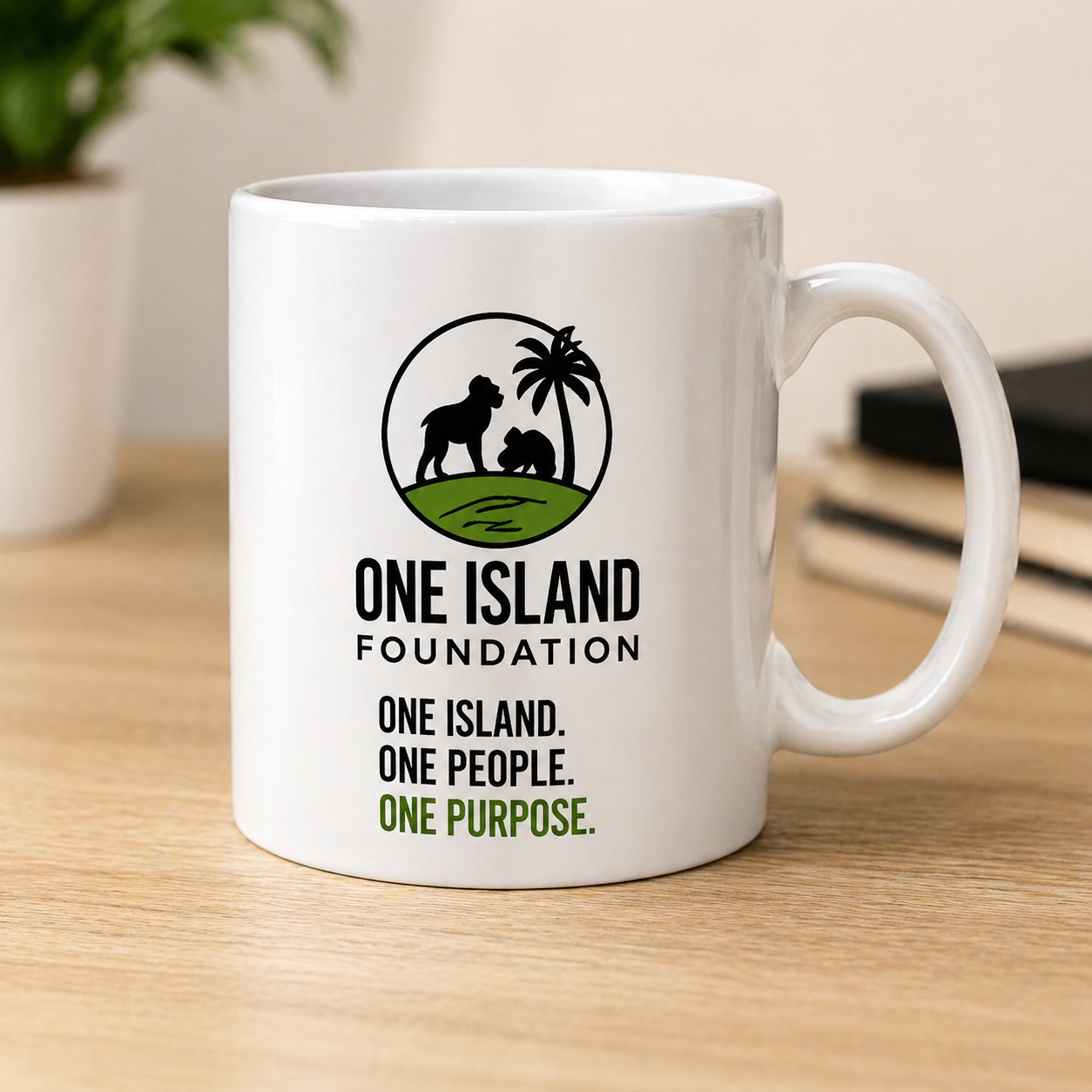 One Island Foundation Purpose Mug